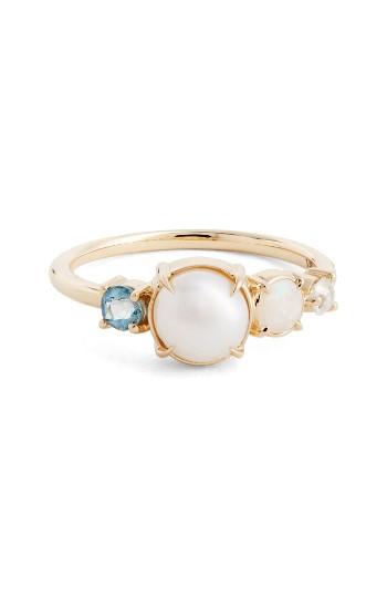 Women's Mociun Pearl, Opal, Aquamarine & Diamond Ring (nordstrom Exclusive)