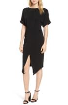 Women's Line & Dot Barre Dress - Black