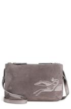 Longchamp Shop It Crossbody Bag - Grey