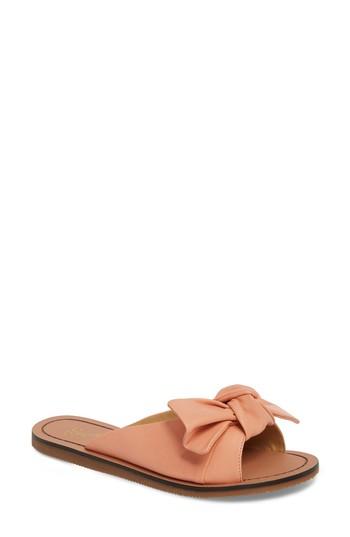 Women's Seychelles Childlike Enthusiam Slide Sandal M - Pink