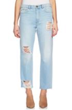 Women's 1.state Ripped Straight Leg Jeans - Blue