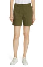 Women's Eileen Fisher Organic Cotton Walking Shorts - Green