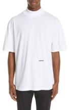 Men's Calvin Klein 205w39nyc Mock Neck Logo T-shirt - White
