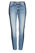 Women's Band Of Gypsies Gwen Raw Hem Girlfriend Jeans