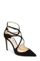 Women's Jimmy Choo Lancer Strappy Pump .5us / 34.5eu - Black