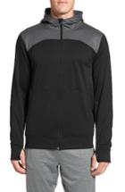 Men's The North Face 'ampere' Zip Front Fleece Hoodie - Black