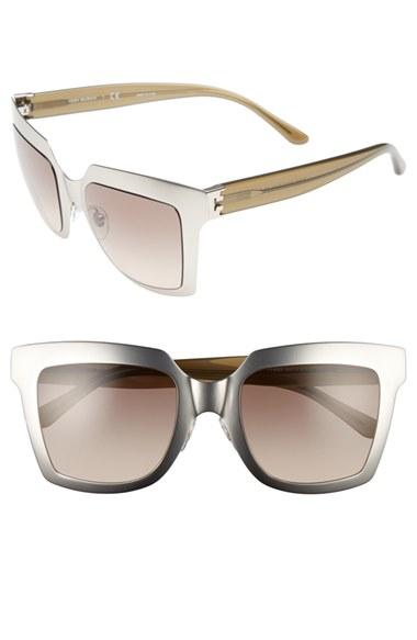Women's Tory Burch 51mm Sunglasses - Silver