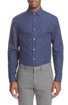 Men's Paul Smith London Trim Fit Long Sleeve Micro Paisley Print Dress Shirt