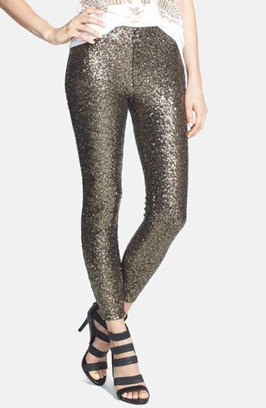 Lucy Paris 'shasta' Sequin Leggings