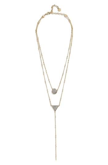 Women's Baublebar Kera Drusy Multistrand Y-necklace
