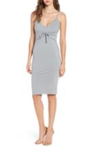 Women's 4si3nna Corset Detail Body-con Dress - Grey