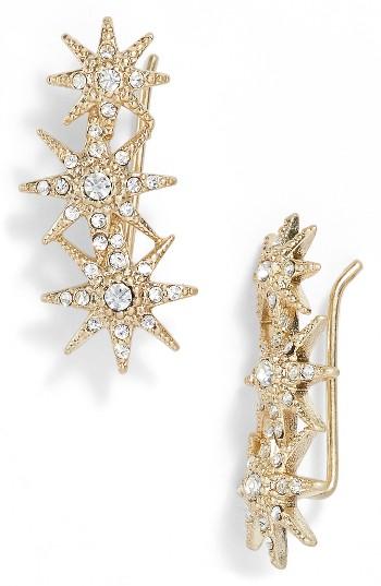 Women's Jenny Packham Stardust Ear Crawlers