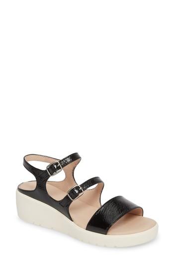 Women's Johnston & Murphy Clara Sandal M - Black