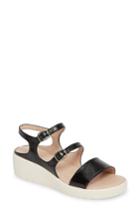 Women's Johnston & Murphy Clara Sandal M - Black