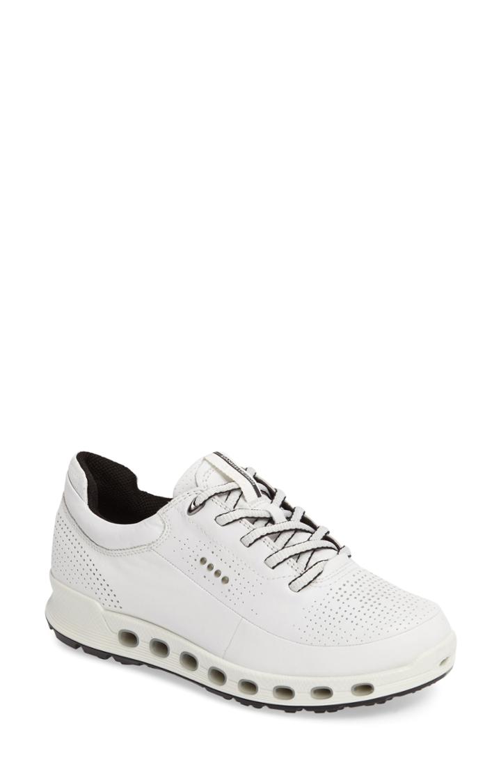 Women's Ecco Cool 2.0 Gtx Waterproof Sneaker -6.5us / 37eu - White