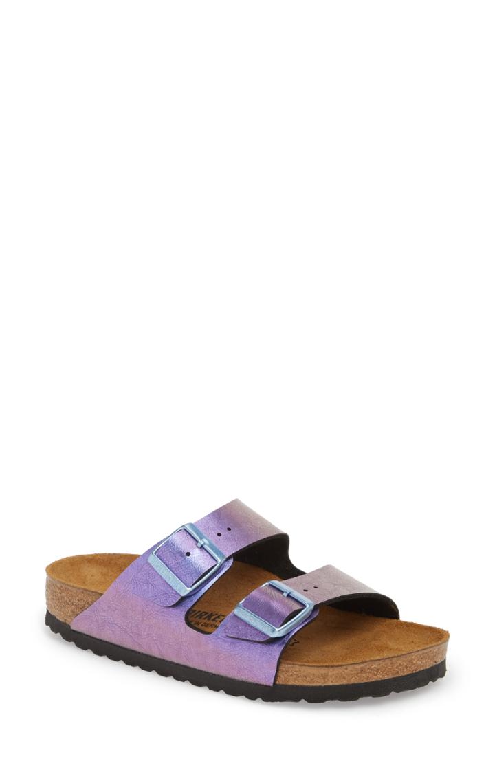 Women's Birkenstock Arizona Graceful Birko-flor(tm) Sandal -5.5us / 36eu B - Purple