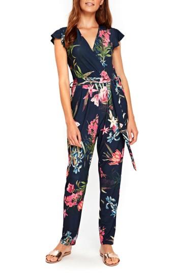 Women's Wallis Tulip Blossom Jumpsuit Us / 10 Uk - Blue
