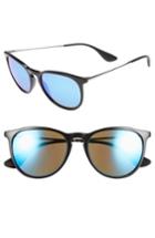 Women's Ray-ban Erika Classic 54mm Sunglasses - Black/ Blue