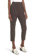 Women's Leith Side Zip Crop Pants, Size - Brown