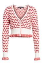 Women's French Connection Kiss Crop Cardigan - White