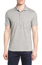 Men's Luciano Barbera Houndstooth Polo