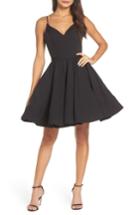 Women's Mac Duggal Fit & Flare Party Dress - Black