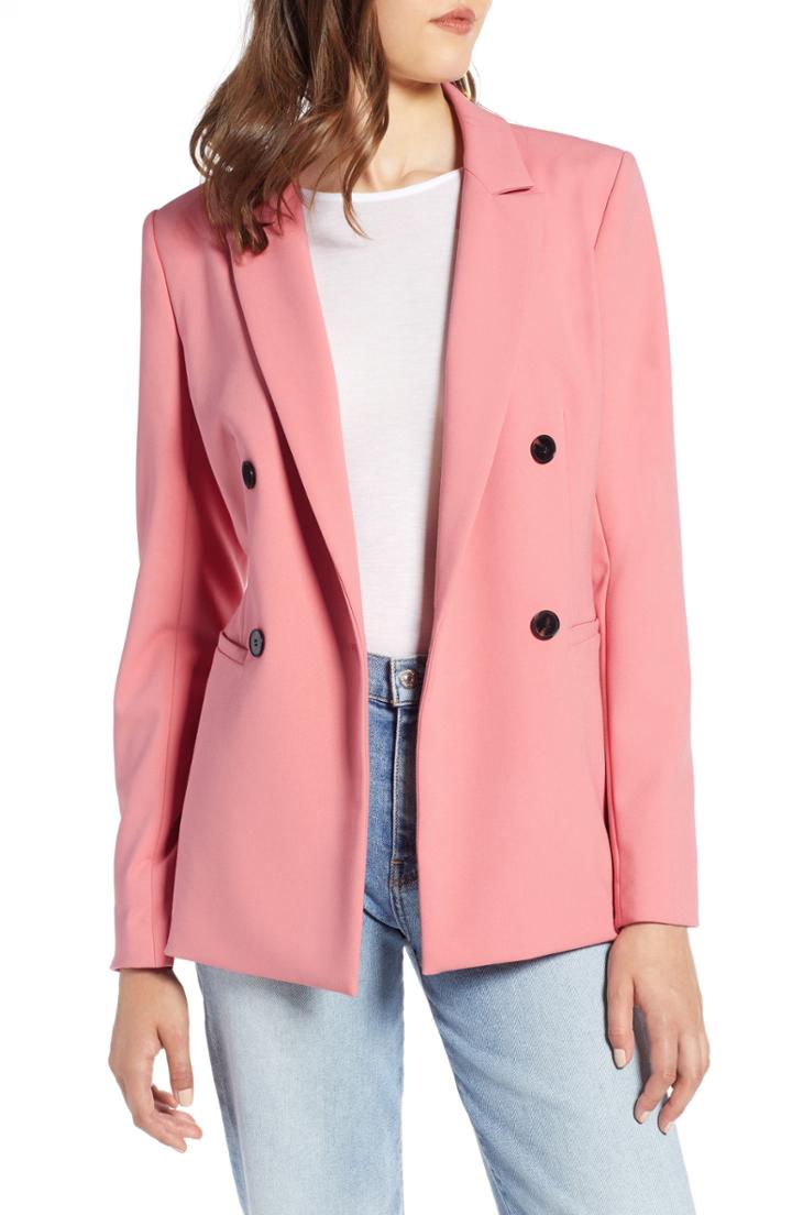 Women's Halogen Double Breasted Blazer