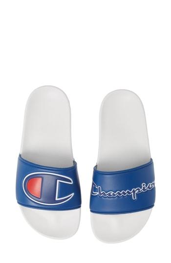Women's Champion Ipo Sport Slide Sandal Women's / 3 Men's M - Blue