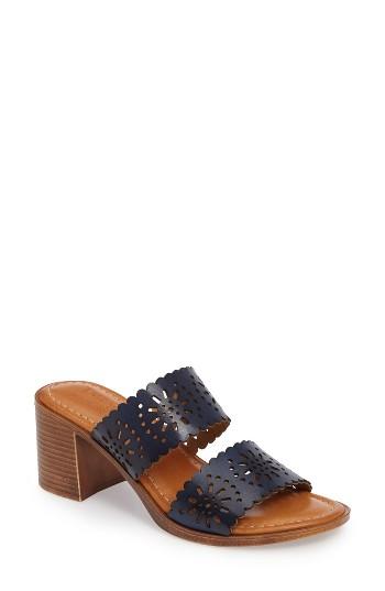 Women's Tuscany By Easy Street Susana Sandal N - Blue