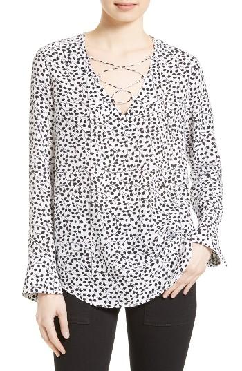 Women's Equipment Avianna Silk Lace-up Top