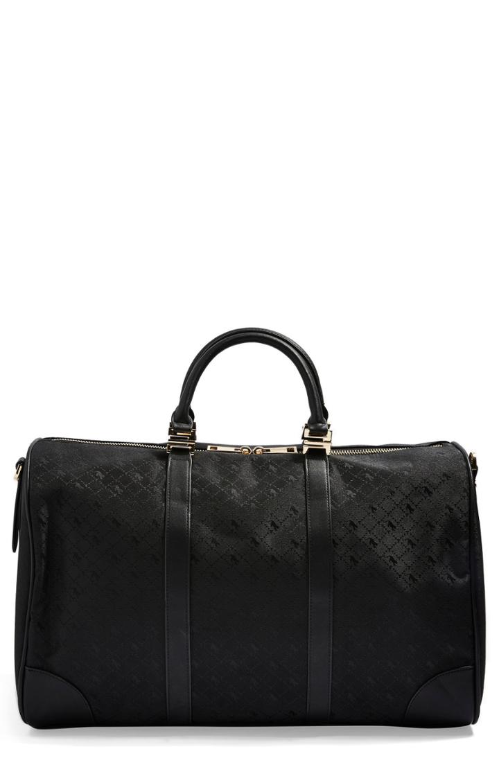Topshop Large Madrid Duffel Bag - Black