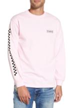 Men's Vans Checkmate Long Sleeve Graphic T-shirt - Pink