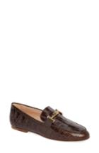 Women's Tod's Double-t Printed Loafer Us / 36eu - Brown