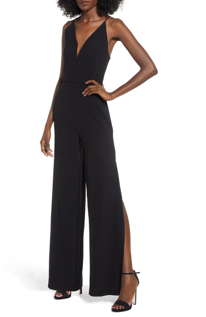 Women's Wayf Desmond Jumpsuit, Size - Black