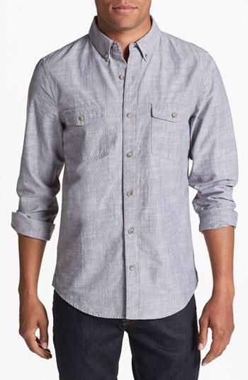 1901 Chambray Shirt Grey Chambray