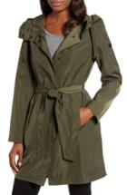 Women's Sam Edelman Hooded Coat - Green