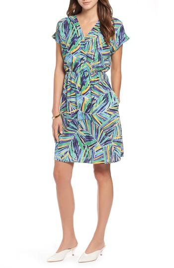 Women's Halogen Faux Wrap Dress - Green
