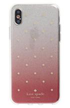 Kate Spade New York Glitter Ombre Iphone X/xs Case - Pink
