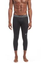 Men's Nike Hypercool Crop Training Tights - Black