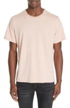 Men's Ovadia & Sons Distressed Crewneck T-shirt, Size - Orange