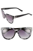 Women's Ted Baker London 55mm Cat Eye Sunglasses - Black