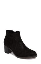 Women's Gabor Block Heel Bootie .5 M - Black