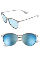 Women's Ray-ban Highstreet 54mm Sunglasses - Green/ Blue
