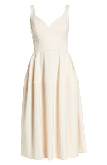 Women's Jill Jill Stuart Crepe Midi Dress - White