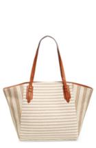Sole Society Rooney Trapeze Tote - Brown