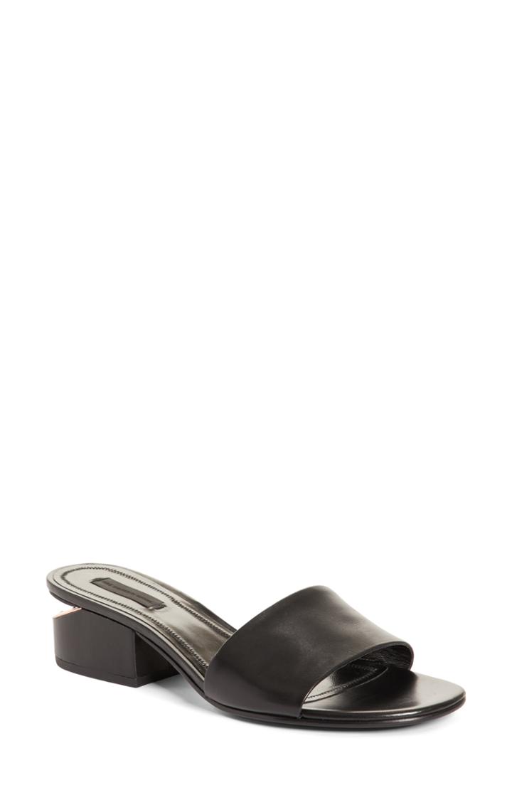 Women's Alexander Wang Lou Slide Sandal Us / 37eu - Black