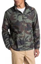 Men's Quiksilver Waterman Collection Shell Shock Camo Water-repellent Windbreaker, Size - Green