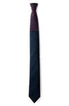 Men's Title Of Work Two-tone Silk & Wool Tie, Size - Purple