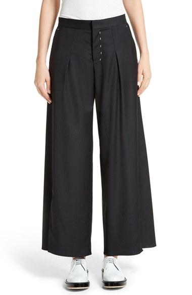 Women's Colovos Seasonless Wide Leg Wool Pants