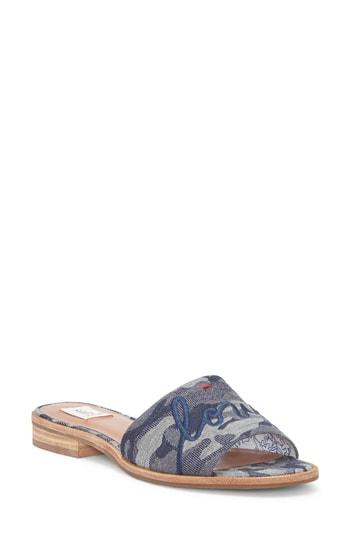 Women's Ed Ellen Degeneres Solay Sandal .5 M - Blue